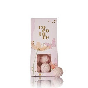 COCOTURE CHOKOLADE - LYSERØDE CHAMPAGNETRØFLER